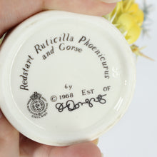 Load image into Gallery viewer, Redstarts and Gorse Porcelain Bird Figurine