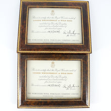 Load image into Gallery viewer, Lesser Whitethroat and Wild Rose Porcelain Bird Figurine