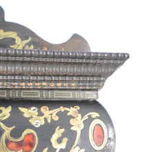 将图片加载到图库查看器,Antique Wooden Portico Clock from mid 19th Century