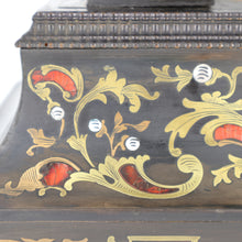 将图片加载到图库查看器,Antique Mother of Pearl Inlay Portico Clock