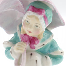 Load image into Gallery viewer, HN1937 Miss Muffet - Vintage Porcelain Figurine by Royal Doulton, circa 1940 (Item# P-6112)-Timeless Gallery