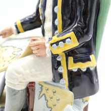 将图片加载到图库查看器,HN2889 Captain Cook - Rare - Vintage Porcelain Figurine by Royal Doulton, circa 1980 (Item# P-6807)-Timeless Gallery