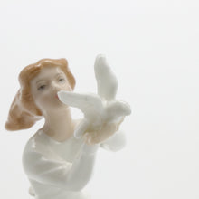 将图片加载到图库查看器,HN3124 Thinking of You - Vintage Porcelain Figurine by Royal Doulton, circa 1995 (Item# P-3986)-Timeless Gallery