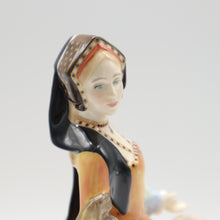 Load image into Gallery viewer, HN3349 Jane Seymour - Rare and Limited Edition - Vintage Porcelain Figurine by Royal Doulton, dated 1991 (Item# P-2672)-Timeless Gallery