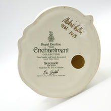 Load image into Gallery viewer, HN2753 Serenade - Signed - Vintage Porcelain Figurine by Royal Doulton, dated 1985 (Item# P-8435)-Timeless Gallery