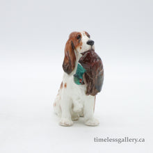 Load image into Gallery viewer, HN1029 Cocker Spaniel with Pheasant - Vintage Porcelain Figurine by Royal Doulton, circa 1960 (Item# P-2172)-Timeless Gallery