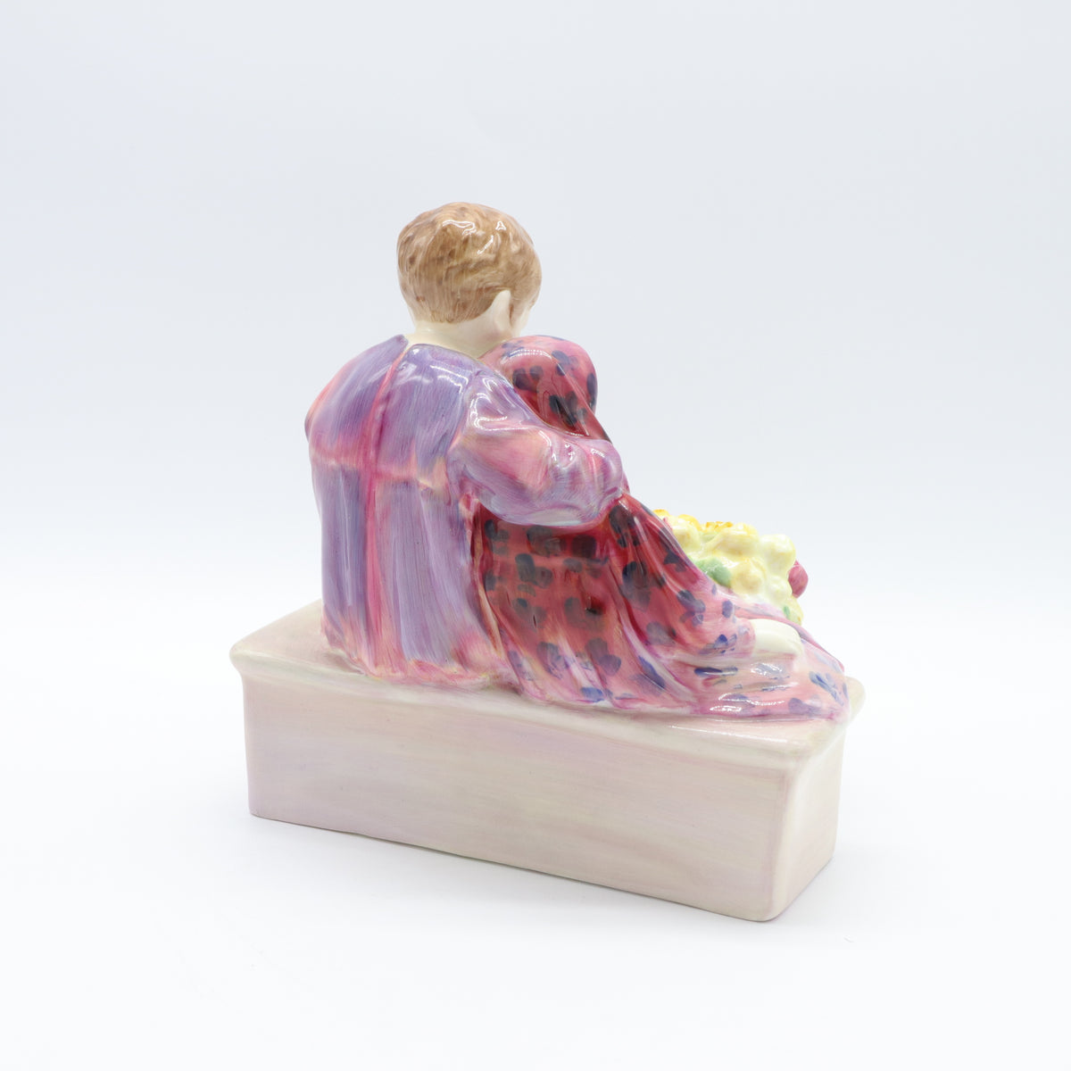 HN1342 - Flower Seller's Children - Vintage Royal Doulton Figurine 