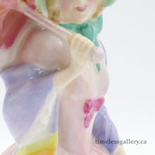 Load image into Gallery viewer, HN1402 Miss Demure - Popular - Vintage Porcelain Figurine by Royal Doulton, circa 1950 (Item# P-5156)-Timeless Gallery