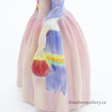 将图片加载到图库查看器,HN1402 Miss Demure - Popular - Vintage Porcelain Figurine by Royal Doulton, circa 1950 (Item# P-3402)-Timeless Gallery