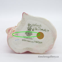 将图片加载到图库查看器,HN1598 Clothilde - Very Rare - Vintage Porcelain Figurine by Royal Doulton, 1933 (Item# P-8440)-Timeless Gallery