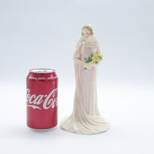 将图片加载到图库查看器,HN1600 Bride - Rare - Vintage Porcelain Figurine by Royal Doulton, circa 1940 (Item# P-8281)-Timeless Gallery