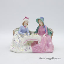 Load image into Gallery viewer, HN1747 Afternoon Tea - Popular - Vintage Porcelain Figurine by Royal Doulton, circa 1970 (Item# P-7524)-Timeless Gallery