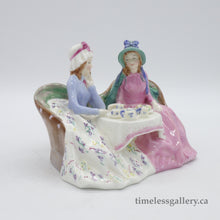 Load image into Gallery viewer, HN1747 Afternoon Tea - Popular - Vintage Porcelain Figurine by Royal Doulton, circa 1970 (Item# P-7524)-Timeless Gallery