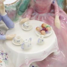 Load image into Gallery viewer, HN1747 Afternoon Tea - Popular - Vintage Porcelain Figurine by Royal Doulton, circa 1950 (Item# P-8675)-Timeless Gallery