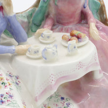 Load image into Gallery viewer, HN1747 Afternoon Tea - Popular - Vintage Porcelain Figurine by Royal Doulton, circa 1950 (Item# P-8675)-Timeless Gallery