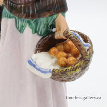 Load image into Gallery viewer, HN1759 Orange Lady - Vintage Porcelain Figurine by Royal Doulton, circa 1950 (Item# P-4518)-Timeless Gallery