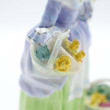 Load image into Gallery viewer, HN1807 Spring Flowers - Rare - Vintage Porcelain Figurine by Royal Doulton, circa 1950 (Item# P-4937)-Timeless Gallery