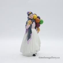 Load image into Gallery viewer, HN1843 Biddy Penny Farthing - Classic - Vintage Porcelain Figurine by Royal Doulton, circa 1980 (Item# P-6423)-Timeless Gallery