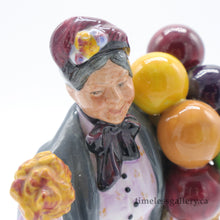 Load image into Gallery viewer, HN1843 Biddy Penny Farthing - Classic - Vintage Porcelain Figurine by Royal Doulton, circa 1970 (Item# P-6104)-Timeless Gallery