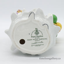 Load image into Gallery viewer, HN1843 Biddy Penny Farthing - Classic - Vintage Porcelain Figurine by Royal Doulton, circa 1980 (Item# P-6423)-Timeless Gallery