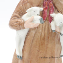 Load image into Gallery viewer, HN1890 Lambing Time - Vintage Porcelain Figurine by Royal Doulton, circa 1970 (Item# P-5313)-Timeless Gallery