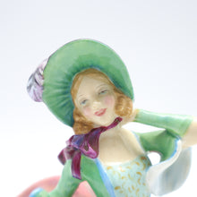 Load image into Gallery viewer, HN1911 Autumn Breezes - Rare Two Footed Edition - Vintage Porcelain Figurine by Royal Doulton, circa 1960 (Item# P-6663)-Timeless Gallery