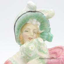 Load image into Gallery viewer, HN1928 Marguerite - Popular - Vintage Porcelain Figurine by Royal Doulton, circa 1940 (Item# P-3670)-Timeless Gallery