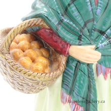 Load image into Gallery viewer, HN1953 Orange Lady - Vintage Porcelain Figurine by Royal Doulton, circa 1950 (Item# P-9042)-Timeless Gallery