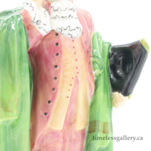 Load image into Gallery viewer, HN1972 Regency Beau - Rare - Vintage Porcelain Figurine by Royal Doulton, dated 1942 (Item# P-1378)-Timeless Gallery