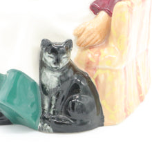 Load image into Gallery viewer, HN1974 Forty Winks - Vintage Porcelain Figurine by Royal Doulton, circa 1950 (Item# P-4498)-Timeless Gallery