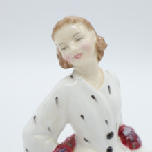 Load image into Gallery viewer, HN1981 Ermine Coat - Vintage Porcelain Figurine by Royal Doulton, circa 1960 (Item# P-6366)-Timeless Gallery