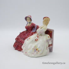 Load image into Gallery viewer, HN2025 Gossips - Popular - Vintage Porcelain Figurine by Royal Doulton, circa 1950 (Item# P-1683)-Timeless Gallery