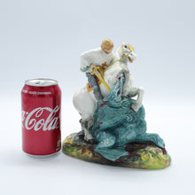 Load image into Gallery viewer, HN2051 St. George - Vintage Porcelain Figurine by Royal Doulton, circa 1960 (Item# P-6414)-Timeless Gallery