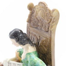 Load image into Gallery viewer, HN2055 Leisure Hour - Vintage Porcelain Figurine by Royal Doulton, circa 1960 (Item# P-5976)-Timeless Gallery