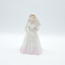Load image into Gallery viewer, HN2166 Bride - Vintage Porcelain Figurine by Royal Doulton, circa 1970 (Item# P-7429)-Timeless Gallery
