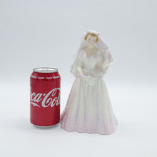 Load image into Gallery viewer, HN2166 Bride - Vintage Porcelain Figurine by Royal Doulton, circa 1970 (Item# P-7429)-Timeless Gallery