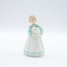 Load image into Gallery viewer, HN2207 Stayed at Home - Vintage Porcelain Figurine by Royal Doulton, circa 1965 (Item# P-6701)-Timeless Gallery