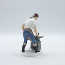 Load image into Gallery viewer, HN2240 Blacksmith of Williamsburg - Vintage Porcelain Figurine by Royal Doulton, circa 1975 (Item# P-7388)-Timeless Gallery