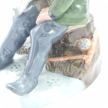 Load image into Gallery viewer, HN2258 A Good Catch - Vintage Porcelain Figurine by Royal Doulton, circa 1980 (Item# P-9539)-Timeless Gallery