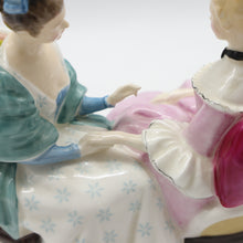 Load image into Gallery viewer, HN2276 Heart to Heart - Popular - Vintage Porcelain Figurine by Royal Doulton, circa 1965 (Item# P-8101)-Timeless Gallery