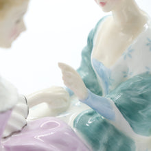 Load image into Gallery viewer, HN2276 Heart to Heart - Popular - Vintage Porcelain Figurine by Royal Doulton, circa 1960 (Item# P-4084)-Timeless Gallery