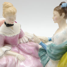 Load image into Gallery viewer, HN2276 Heart to Heart - Popular - Vintage Porcelain Figurine by Royal Doulton, circa 1965 (Item# P-8101)-Timeless Gallery