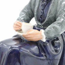 Load image into Gallery viewer, HN2322 Cup of Tea - Vintage Porcelain Figurine by Royal Doulton, circa 1970 (Item# P-5955)-Timeless Gallery