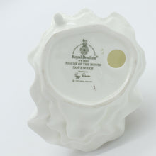 将图片加载到图库查看器,HN2695 November - Vintage Porcelain Figurine by Royal Doulton, dated 1987 (Item# P-5791)-Timeless Gallery
