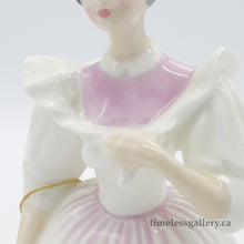 Load image into Gallery viewer, HN2703 February - Vintage Porcelain Figurine by Royal Doulton, dated 1987 (Item# P-3189)-Timeless Gallery