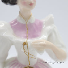 Load image into Gallery viewer, HN2703 February - Vintage Porcelain Figurine by Royal Doulton, dated 1987 (Item# P-8061)-Timeless Gallery