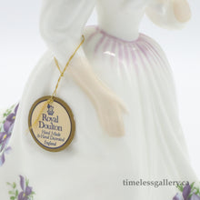 Load image into Gallery viewer, HN2703 February - Vintage Porcelain Figurine by Royal Doulton, dated 1987 (Item# P-3189)-Timeless Gallery