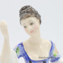 Load image into Gallery viewer, HN2792 Christine - Vintage Porcelain Figurine by Royal Doulton, circa 1980 (Item# P-6601)-Timeless Gallery