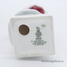 Load image into Gallery viewer, HN2833 Sophie - Vintage Porcelain Figurine by Royal Doulton, circa 1980 (Item# P-4819)-Timeless Gallery