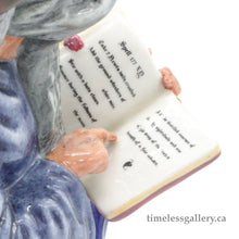 将图片加载到图库查看器,HN2877 Wizard - Vintage Porcelain Figurine by Royal Doulton, circa 1980 (Item# P-8579)-Timeless Gallery